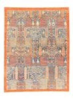 Morgenland Designer Teppich - 267 x 219 cm - orange