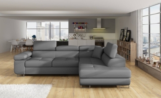 Ecksofa Anton 272x203 cm mit Schlaffunktion – Eltap Soft