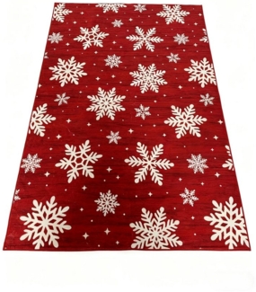 GarveeMore Teppich Große moderne Weihnachtsfläche Teppich, Maschinenwaschbar 140x200 cm