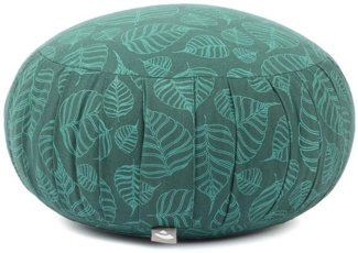 bodhi Meditationskissen Meditationskissen ZAFU, 38 x 20 cm Bodhi Leaves, deep green