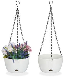 2 Blumenampeln mit Wasserspeicher - M 10045321