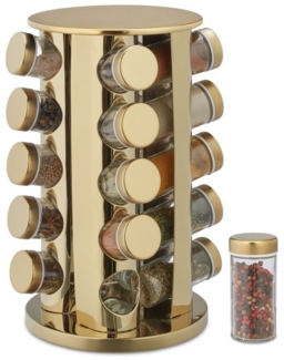 Gewürzregal mit 20 Gewürzgläsern 10043586