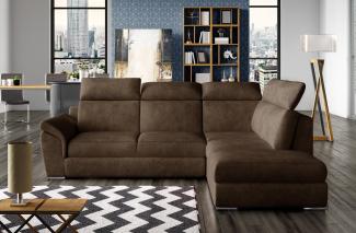 Wohnideebilder Loreto Braun Ecksofas & Eckcouches Lor_72