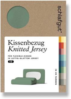 Schlafgut Kissenbezug Pure flexibler Kissenbezug für Nackenstützkissen, (1 Stück), Bio-Baumwolle mit Elasthan, mit Gummizug, bügelfrei