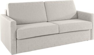 Places of Style Schlafsofa GOLDPOINT 182cm, Dauerschläfer, Liegefläche 140/200 cm, 3-Sitzer mit Bettfunktion, Bonell-Federkernmatratze