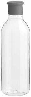 Rig-Tig DRINK-IT Wasserflasche Grey, Trinkflasche, Sportflasche, Kunststoff, Silikon, Grau, 750 ml, Z00212