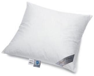 Royal Classic Luxus 3-Kammer Kopfkissen Daunenkissen 80x80 cm 1. 200 g