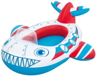 Bestway Kinder-Schlauchboot Bestway 34169 - Navigator Kinder-Schlauchboot - Flugzeug (Blau-Weiß)