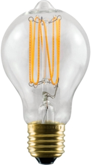 SLV LED A19 Soft Cage, LED-Leuchtmittel, E27, PHASE, 6W, 2200K - LED Lampen Sockel E27