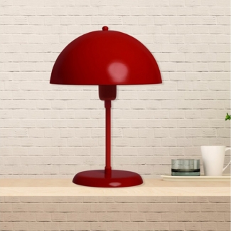 Bamyum Tischleuchte Pilz Lampe Mit Kabel Lipeo 25 cm Metall Retro Kleine Lampe, ohne Leuchtmittel
