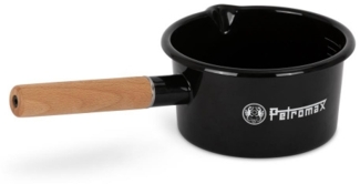 Emaille Stieltopf schwarz (1 Liter) - Petromax