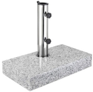 Haushalt International Schirmständer Wand-Granitschirmständer - ca. 25kg Maße: ca. 46 x 28 x 7,5cm (1 St)