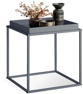 tectake Beistelltisch Cambridge (1-St, 1 tlg), Stapelbarer Beistelltisch im trendigen Retro-Look