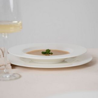 Villeroy & Boch Geschirr-Set Suppenteller 25 cm Artesano Original 6-tlg, Premium Porcelain