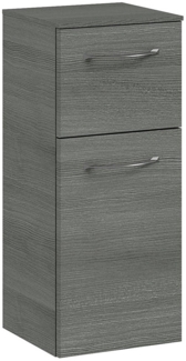 Highboard SOLINGEN-66 in Graphit Struktur quer Nb. - B/H/T: 30/73/33cm