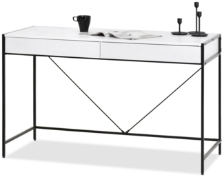 Compleo Schreibtisch mit 2 Schubladen, Breite: 123 cm, Modern design