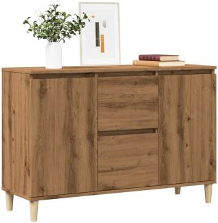 vidaXL Sideboard Artisan-Eiche 102x35x70 cm Holzwerkstoff 856485