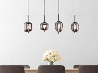 Hängeleuchte Esszimmer Pendelleuchte Wohnzimmer Hängelampe Glas 15345-4