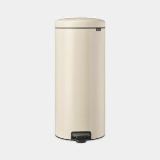 Brabantia 'NewIcon' Treteimer, Soft Beige, 30 Liter