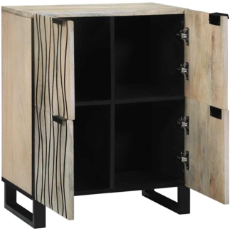 vidaXL Medienlagerungsschränke & Regale Weiß 60 x 33 x 75 cm 4017998