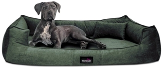 tierlando® Tierbett Orthopädisches Hundebett BRUCE VELOURS Waschbar Große Hunde, orthopdisch, waschbar, samtweich