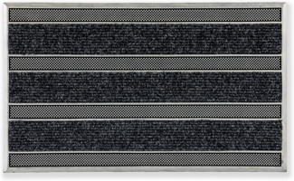 ASTRA Fußmatte Rubber Pin 1, rechteckig, Höhe: 18 mm, Türmatte, schmutzabweisend, wetterfest