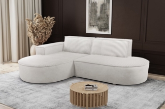 Kaiser Möbel Ecksofa Modernes L-förmiges Designer-Ecksofa Modena Soft