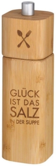Räder Salzmühle GLÜCK Bambus