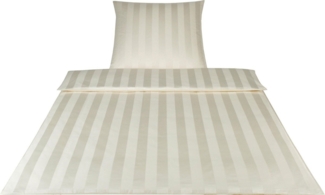 Elegante Bettwäsche Noblesse, Mako-Satin, 2 teilig, im modernen Streifendesign