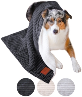 Wahre Tierliebe Tierdecke Premium Kuscheldecke Fluffy, Überzug, hält warm, wasserabweisend