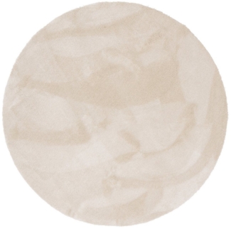 Snapstyle Hochflor-Teppich Super Soft Hochflorteppich Livorno Rund, Rund, Höhe: 17 mm