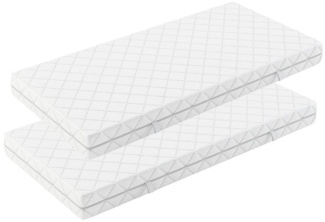 Setangebot: 2x Taschenfederkernmatratze Köln. 80x200cm. Härtegrade 1x H2/1x H3