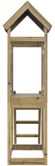 vidaXL Spielturm Braun Massives imprägniertes Holz 3417180