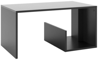 Vicco Couchtisch Lonar, Anthrazit, 80 x 46.6 cm