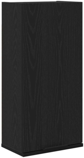vidaXL Wandschrank Schwarz Eichen-Optik 32x20x67 cm Holzwerkstoff 862095