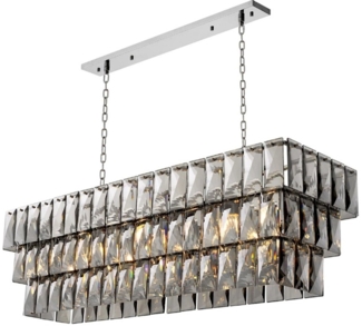 Casa Padrino Luxus LED Kronleuchter Bronzefarben / Weiß Ø 85 cm - Moderner runder Kronleuchter - Wohnzimmer Kronleuchter - Hotel Kronleuchter