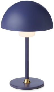 Halo Design 747603 Moon Light LED Akku Tischleuchte blau messing