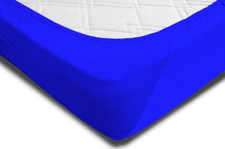 One Home Spannbettlaken, Jersey-Elasthan, Gummizug: rundum, (1 Stück), für Boxspringbetten oder Wasserbetten, mit Stretch