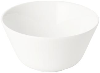 Schale 10 cm 0,20 l Fine Bone China Pure Weiss Dibbern Schale - Mikrowelle geeignet, Spülmaschinenfest