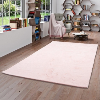 Pergamon Fellteppich Fellteppich Luxus Super Soft Plush, Rechteckig, Höhe: 25 mm