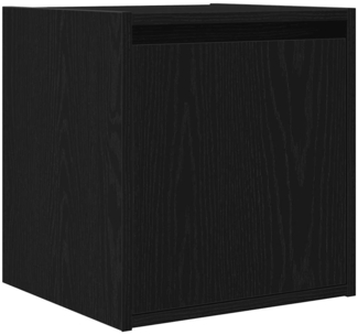 vidaXL Wand-Nachttisch Schwarz 38x34x40 cm 861231