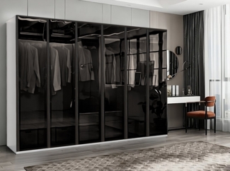 BENEDO MÖBEL Kleiderschrank Monaco 300cm inkl. Zubehörpaket