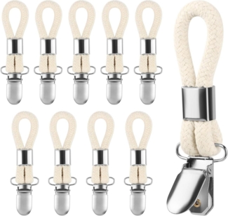 BlingBin Handtuchhaken 10*Aufhänger für Handtücher,Handtuchclips,Geschirrtücher Halter,Clips, Badezimmer, Restaurant, (10 Set, 10-St, 13*2,5*1 cm), Handtuchhalter,Serviettenhalter,Handtuchhalter für Bad und Balkon