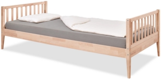 Pinolino® Jugendbett Bodenbett 'Evi', 90x200 cm, unbehandelt