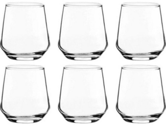 Pasabahce Allegra Trinkgläser 6er set Mini-Wassergläser 115cc