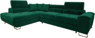 Ecksofa Cotere (Farbe: Kronos 19, Seite: Links)