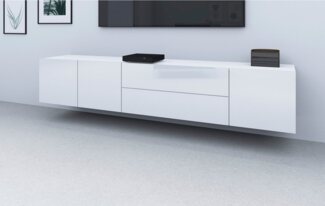 borchardt Möbel Lowboard Sophia, Breite 190 cm, stehend und hängend montierbar