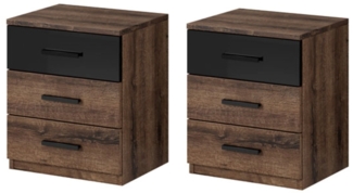 Nachttisch-Set GALAXY Nachtkonsole 47cm