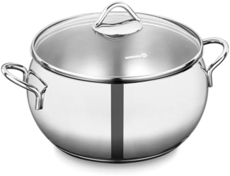 Korkmaz Tombik Kochtopf 16 cm | 1,8 Liter - Für alle Herdarten inkl. Induktion