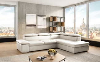 sit&more Ecksofa Valentine L-Form, B: 272 cm, mit Arm- & Kopfteilverstellung, optional mit Bettfunktion